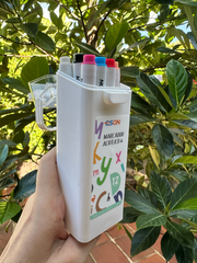 Marcadores acrílicos punta fina - 12 unidades