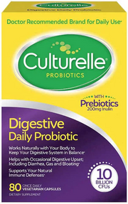 Probioticos Digestivos - 80 capsulas | Culturelle / EUA
