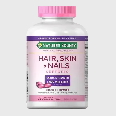 Biotina - 250 capsulas blandas / EUA