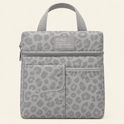 Lonchera gris con recipientes / EUA