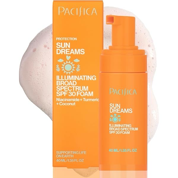 Protector solar facial en espuma | SPF 30 | Pacifica | top