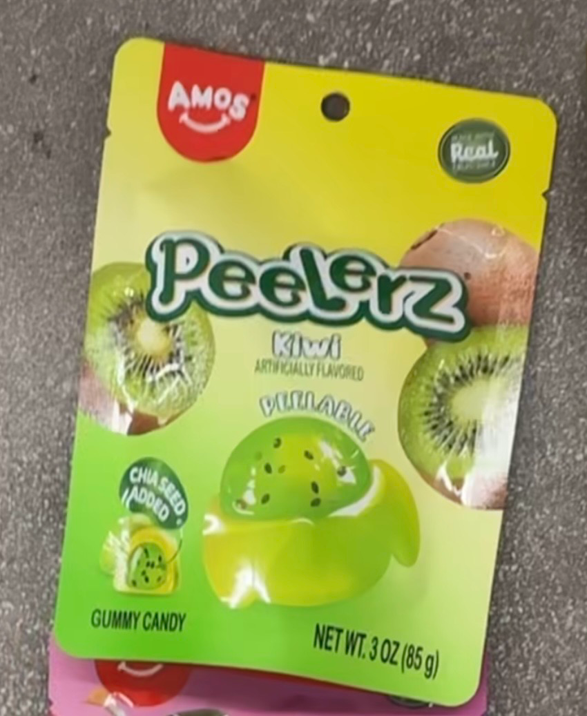 Peelerz – Gomitas pelables - Kiwi | 3oz | EUA