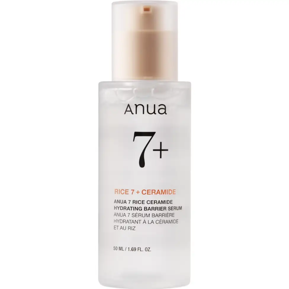 Suero hidratante con arroz y ceramidas 7+ / Anua / EUA