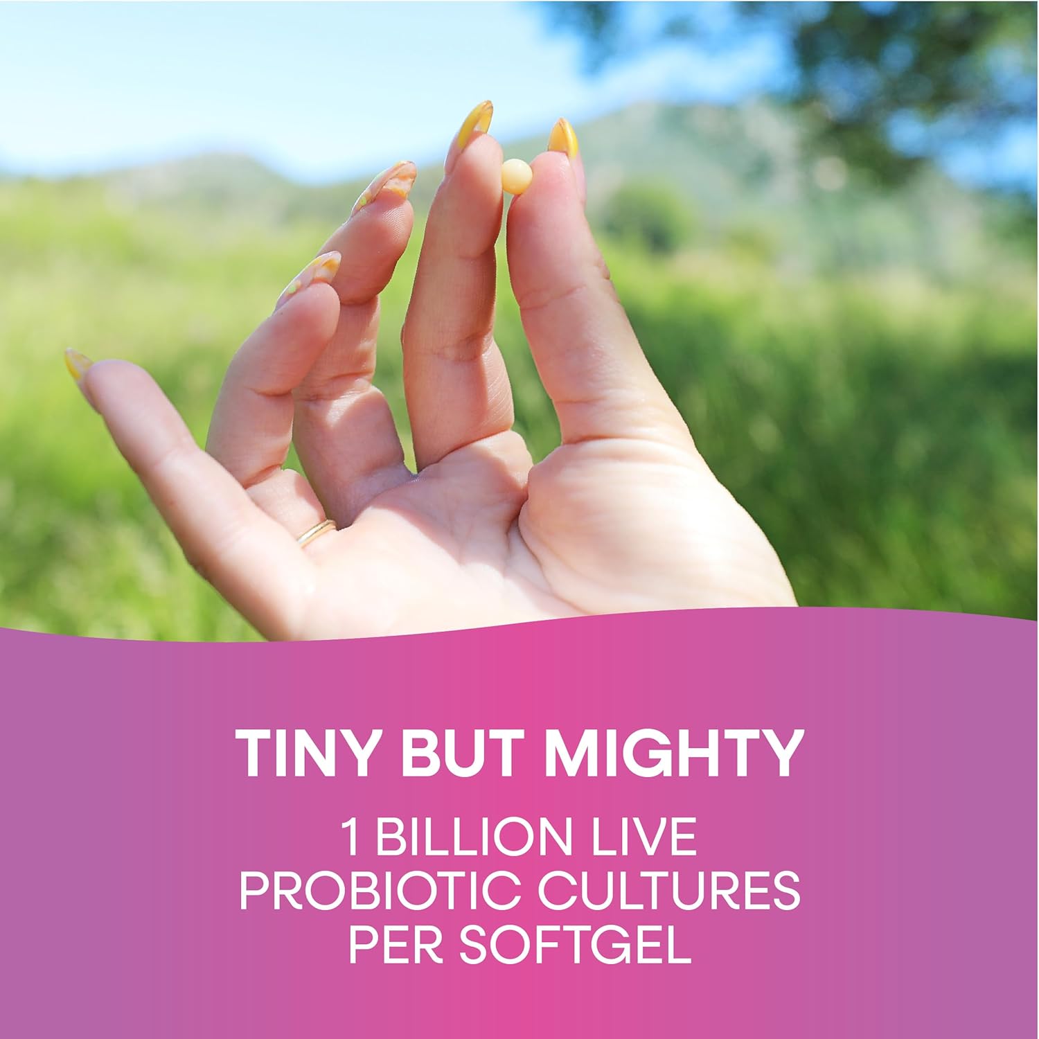 Nature's Way | Perlas Probioticas Femeninos | 1 Billon de Cultivos Vivos | 30 Capsulas Blandas | MF