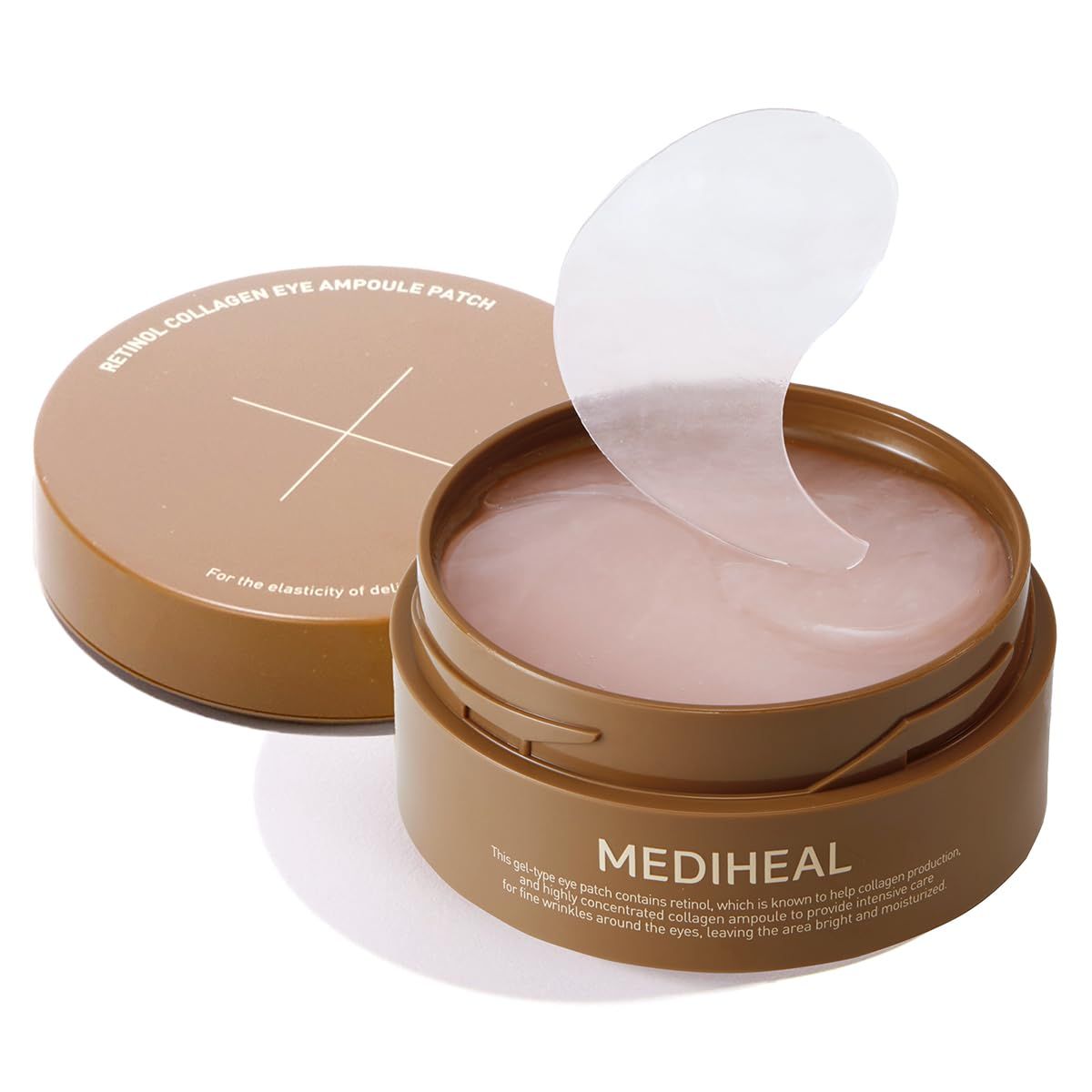 Mediheal |  Parches de Ojos Retinol y Colageno | 60 Parches de Hidrogel Coreano
