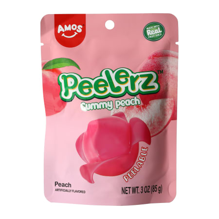 Peelerz – Gomitas pelables - Durazno |  3 oz