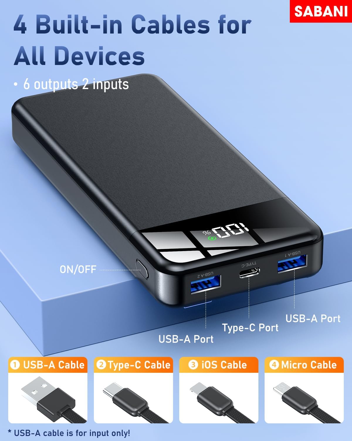 Power Banck | SABANI | 35000mAh