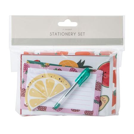 Kit de Escritorio de 7 Piezas | Frutas
