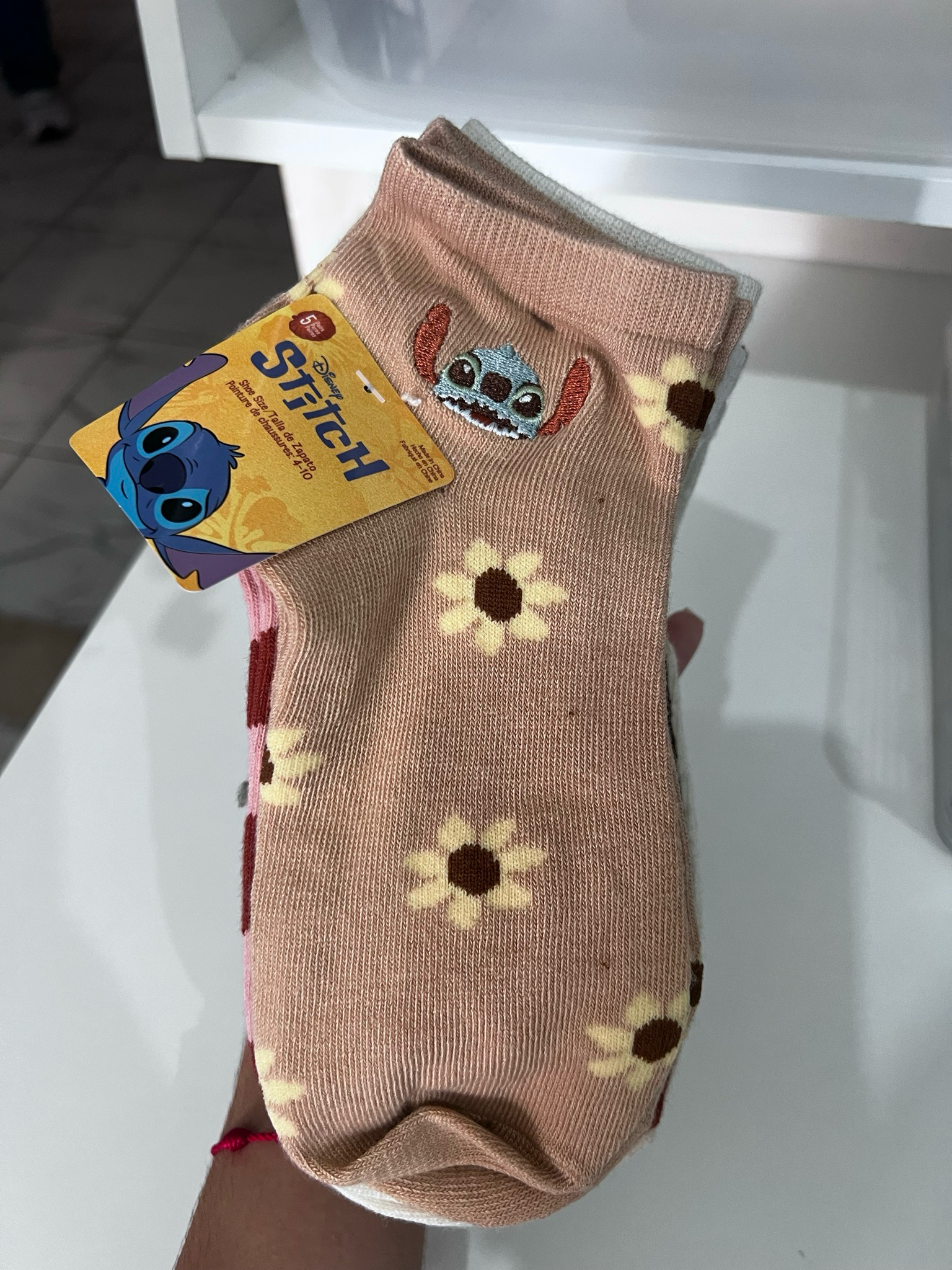 Calcetas Stitch/ 5 pares