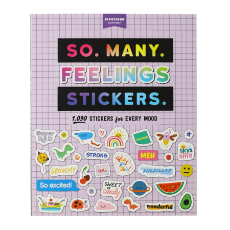 Libro de Stickers | So Many Feelings