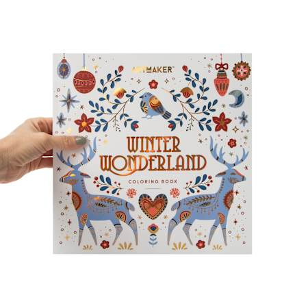 Libro de coloerar | Winter Wonderland