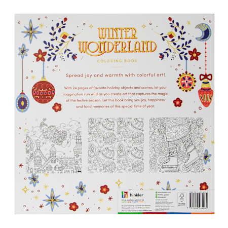 Libro de coloerar | Winter Wonderland