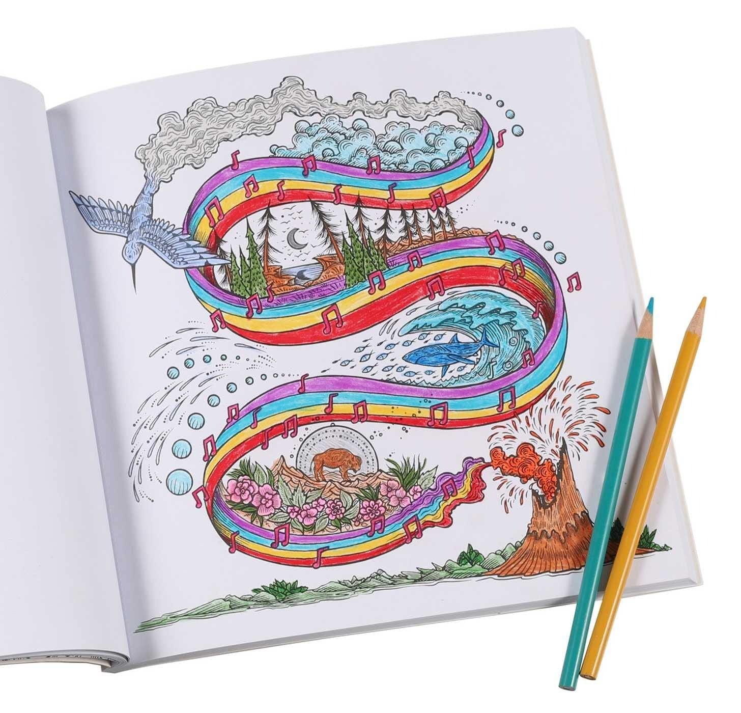 Libro de colorear | Enchanted Earth