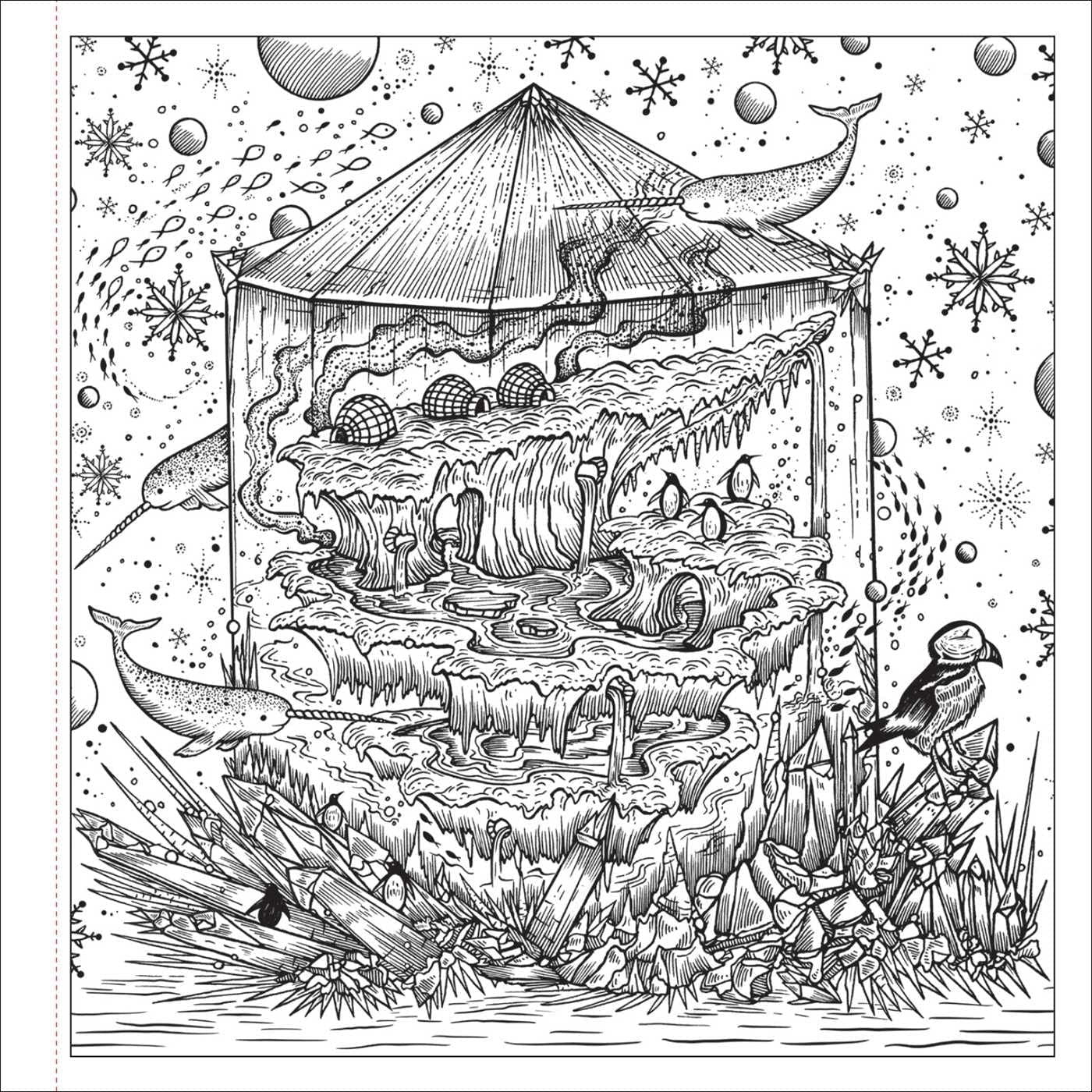 Libro de colorear | Enchanted Earth