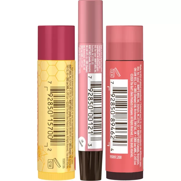 Burts Bees | Set de Balsamos Labiales  | 3 Piezas