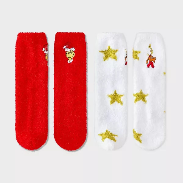 Grinch | Set de Calcetas Gruesas  | 2 Pares