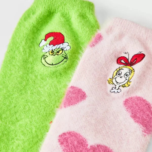 Grinch | Set de Calcetas Cozy | 2 Pares