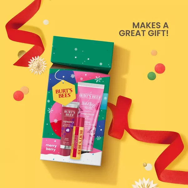 Burt's Bees | Set de Regalo Merry Berry Lip Balm | 3 Piezas
