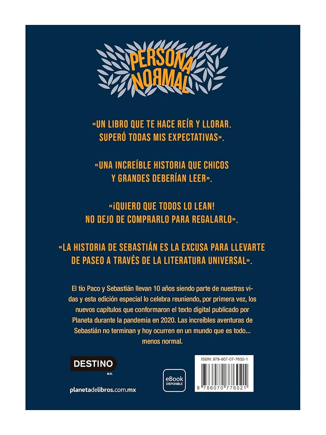 Persona normal + Fin de los tiempos | Benito Taibo