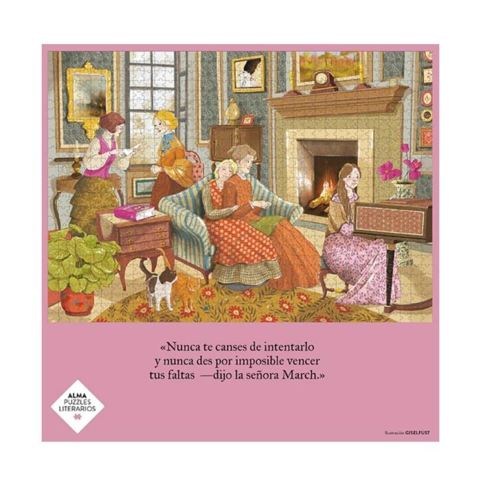 Rompecabezas Literario Mujercitas  | 1000 Piezas