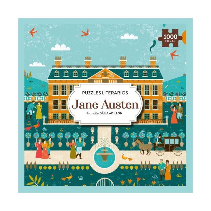 Rompecabezas Literario "Jane Austen" | 1000 Piezas