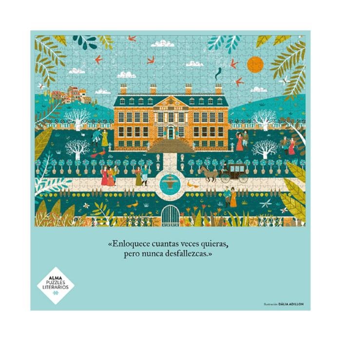 Rompecabezas Literario "Jane Austen" | 1000 Piezas