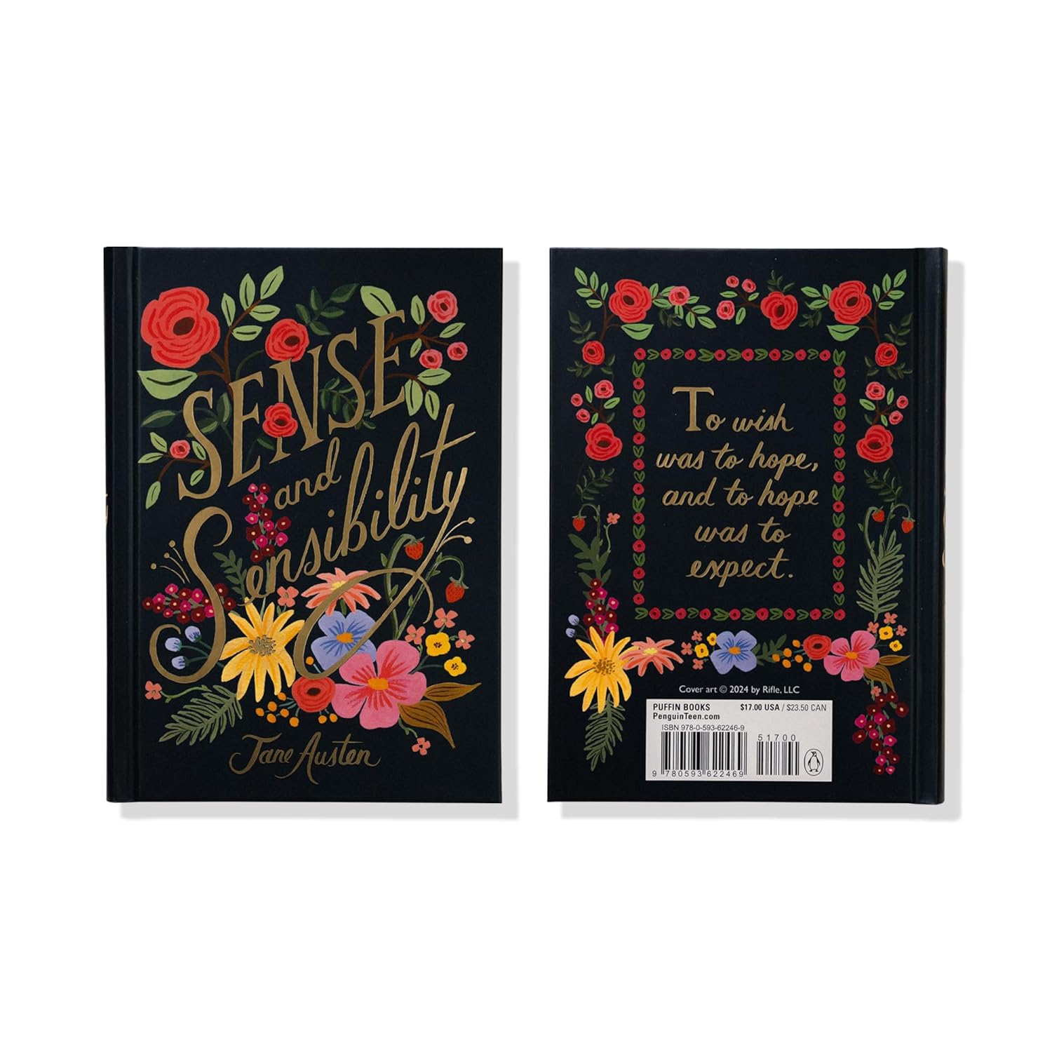 Set de Coleccion "Puffin in Bloom" de Jane Austen | 3 Clásicos Ilustrados ( Ingles )