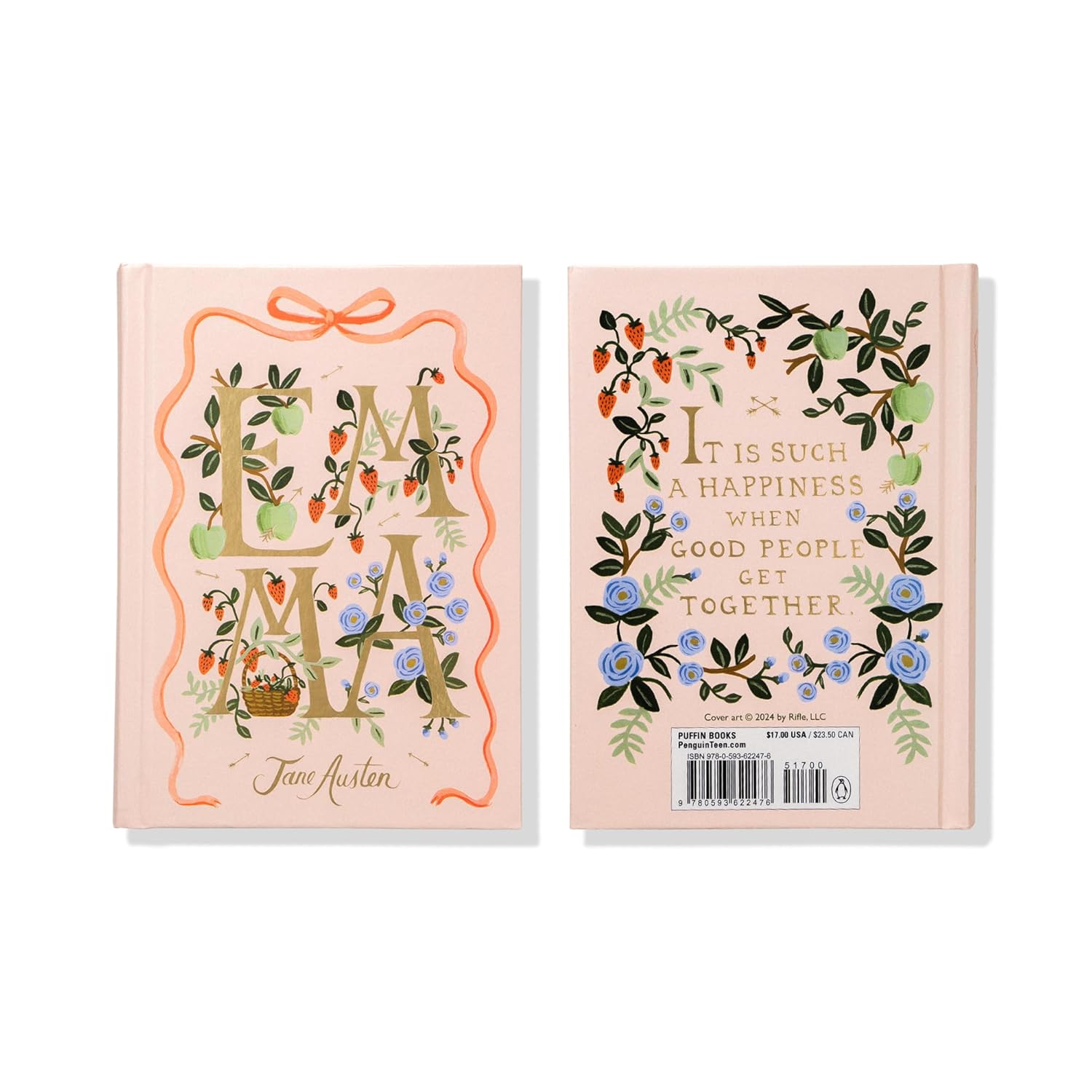 Set de Coleccion "Puffin in Bloom" de Jane Austen | 3 Clásicos Ilustrados ( Ingles )