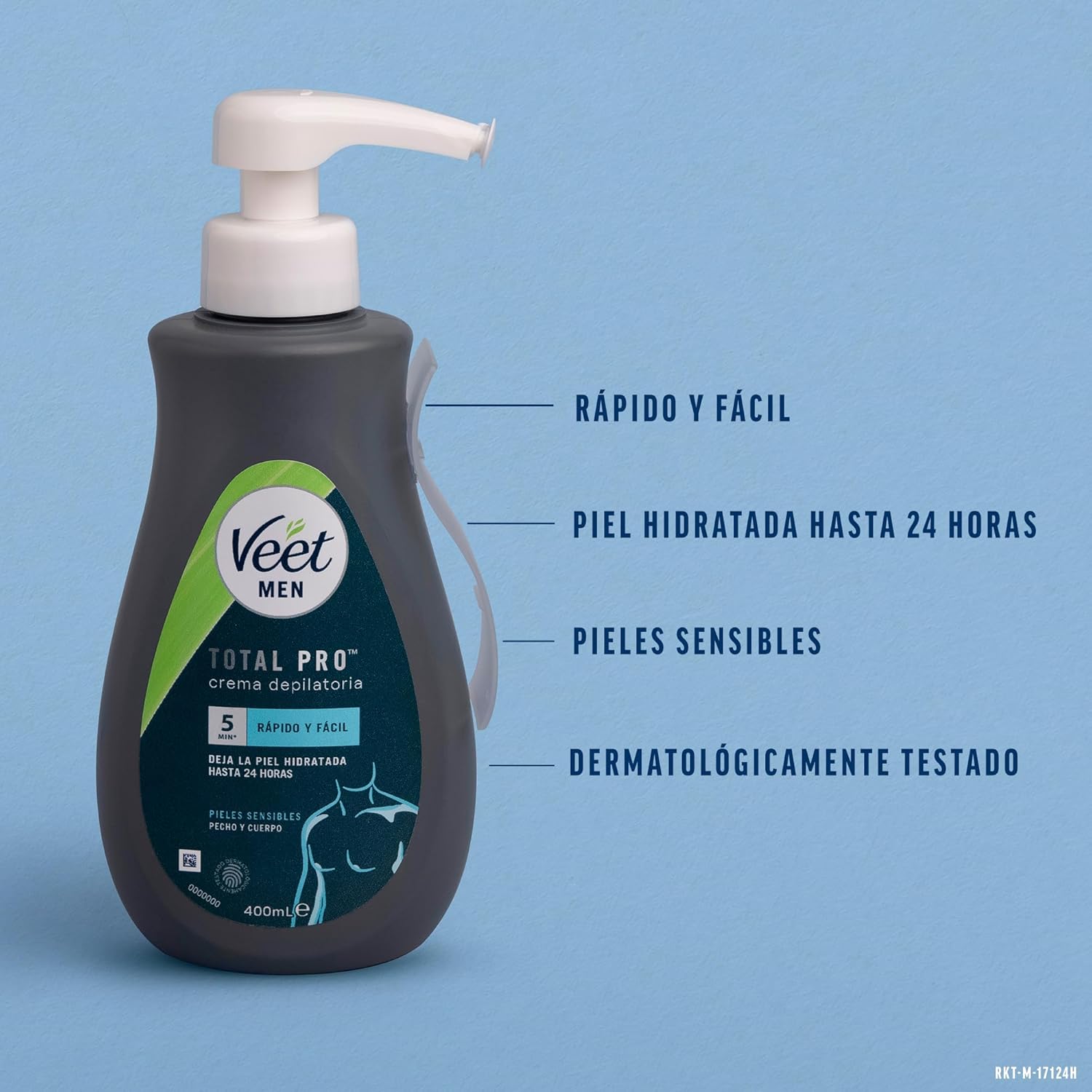 Crema Depilatoria Corporal | VEET MEN