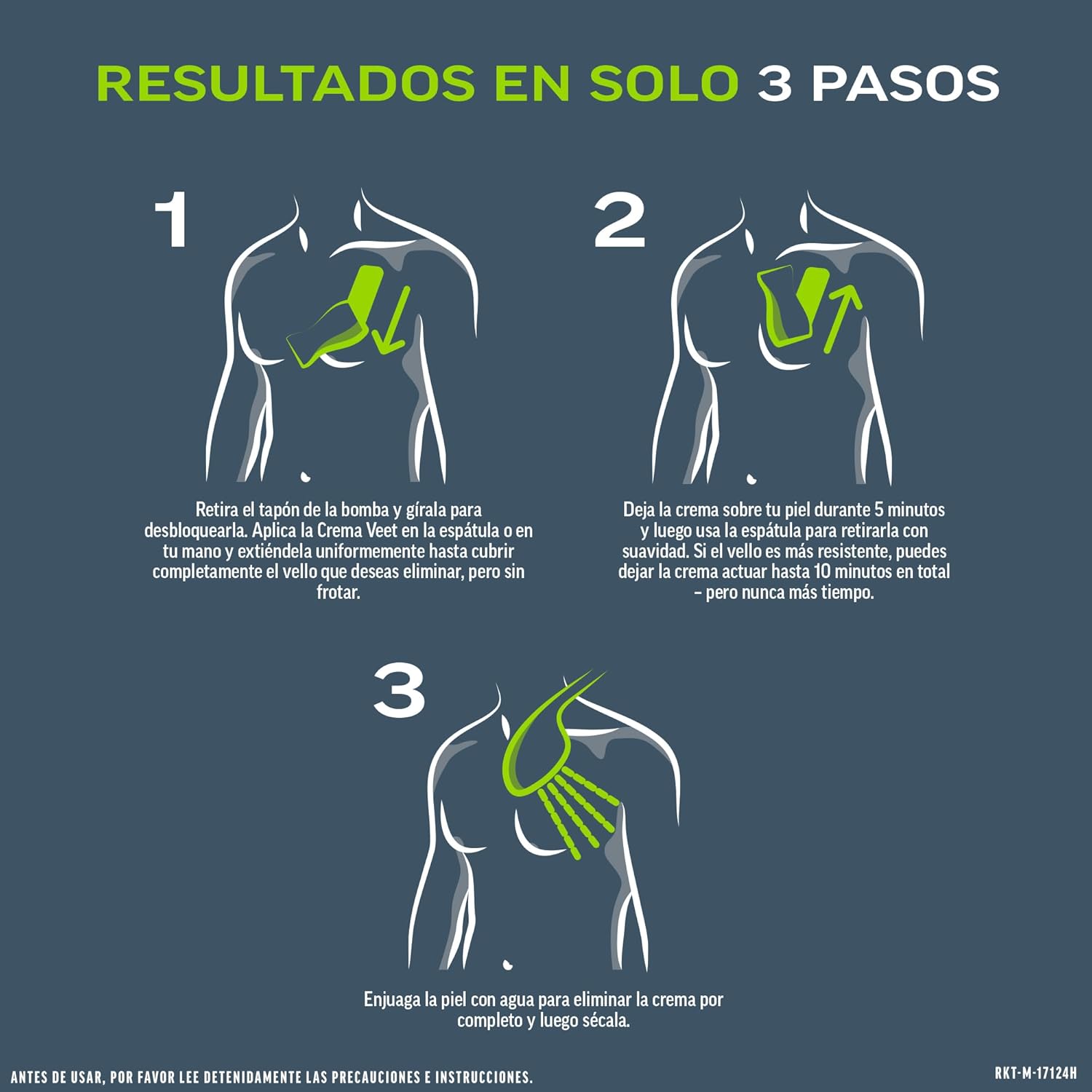 Crema Depilatoria Corporal | VEET MEN