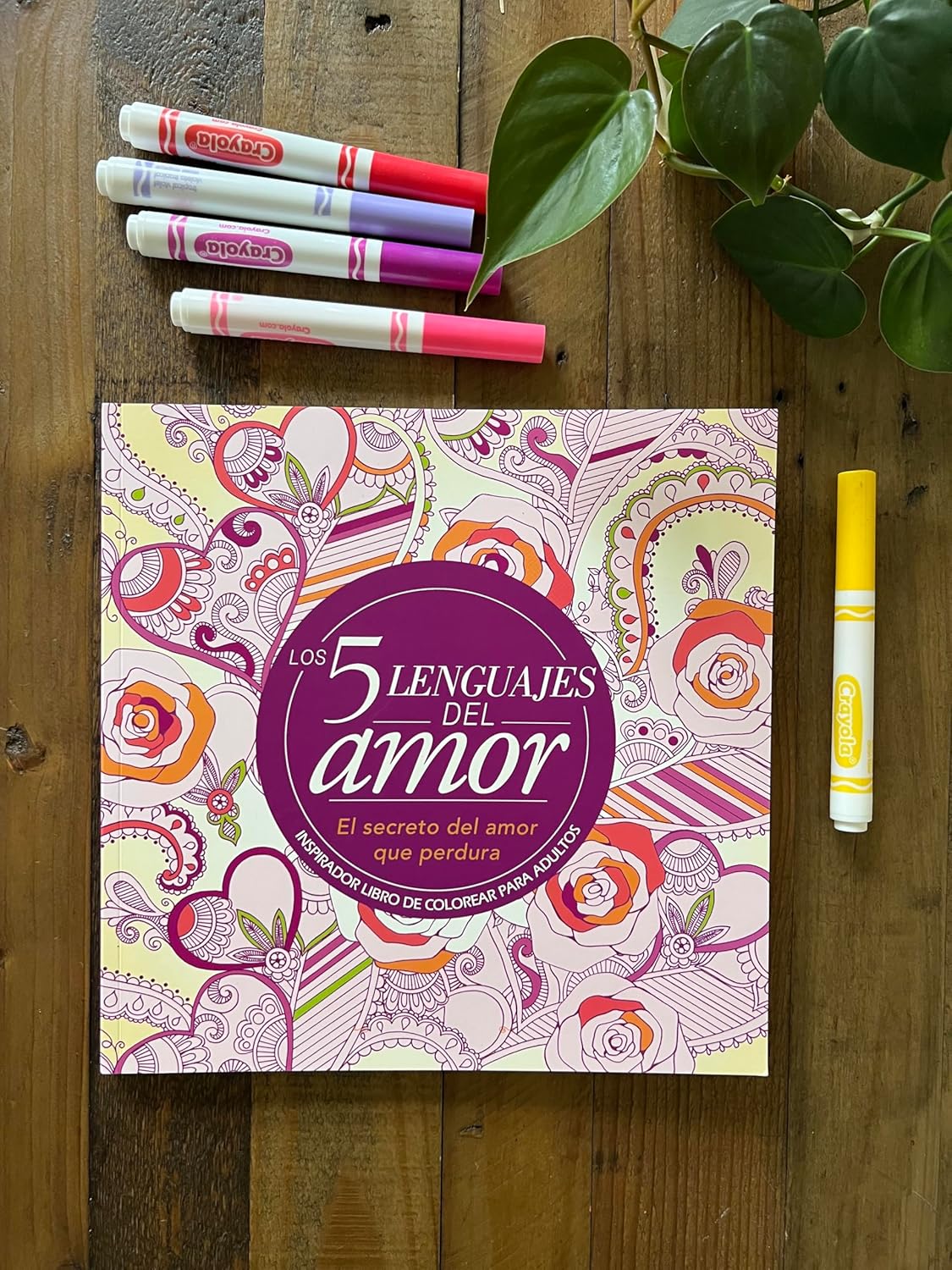 Libro Los 5 Lenguajes del Amor: Libro de Colorear para Adultos