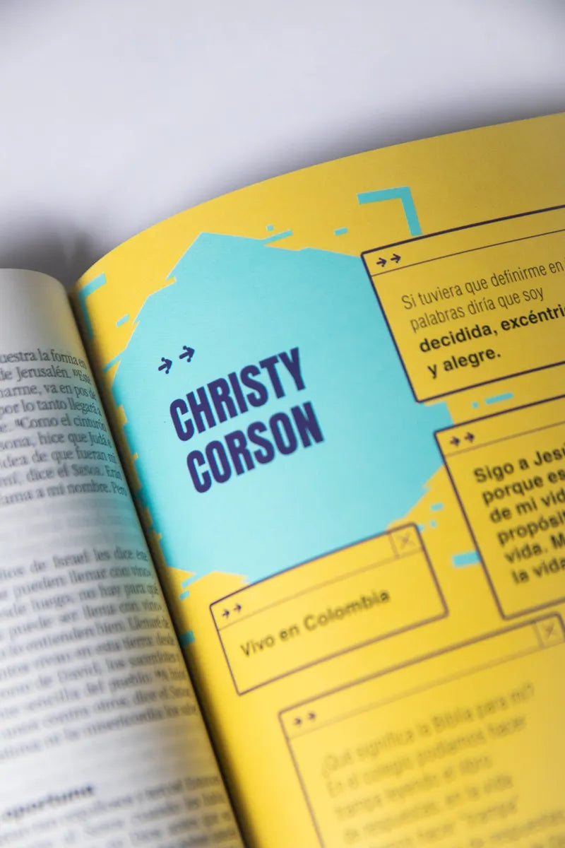 Biblia Z | Version Nueva Biblia Viva (NBV), Tapa Blanda Azul | Itiel Arroyo