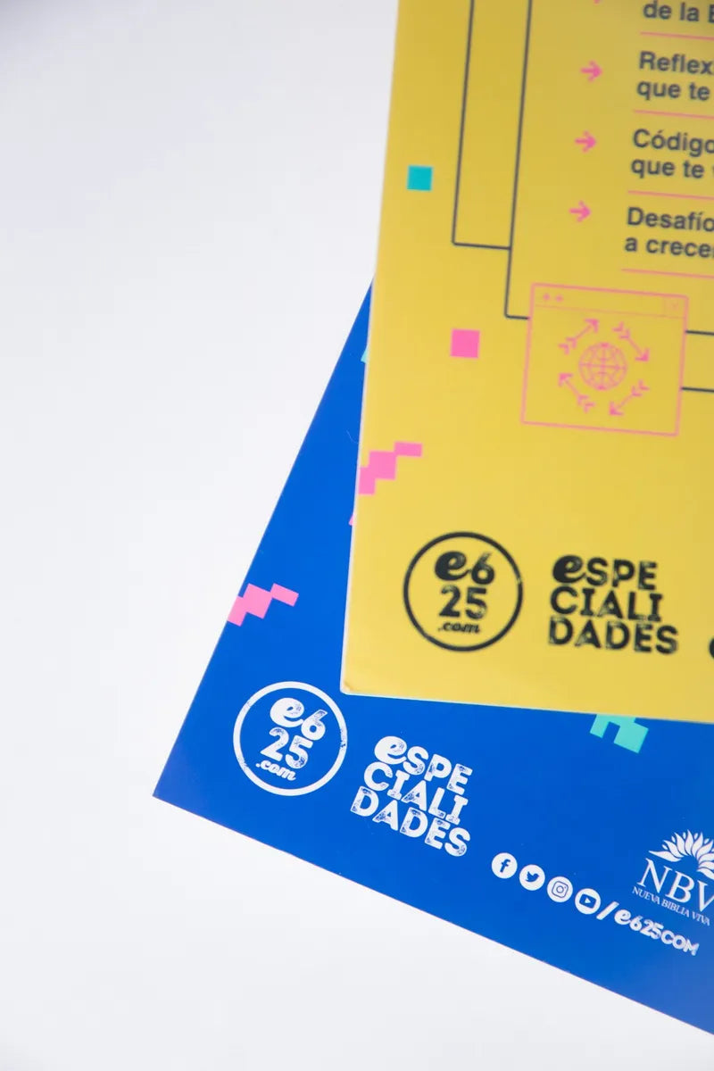 Biblia Z | Version Nueva Biblia Viva (NBV), Tapa Blanda Azul | Itiel Arroyo