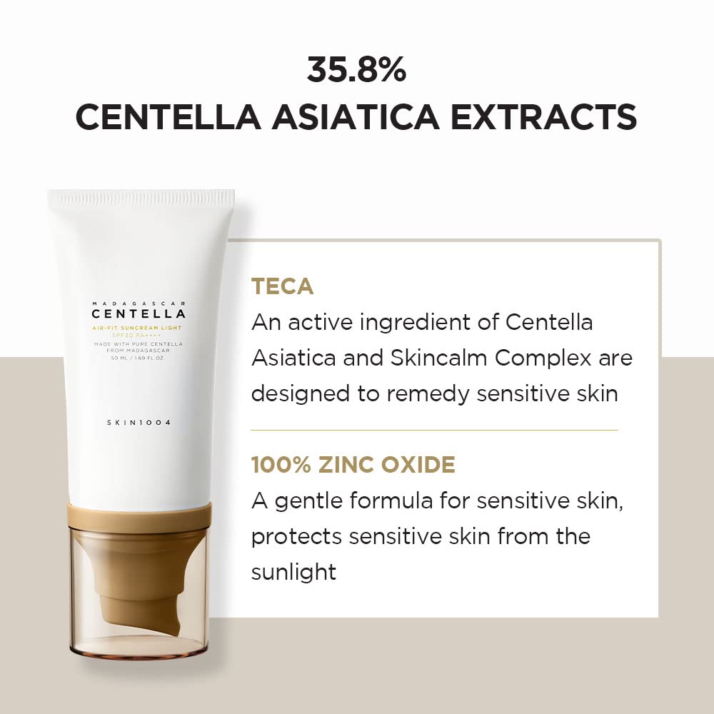 Protector Solar Ultra-Ligero Air-Fit SPF50+ | SKIN1004 Centella | 50 ml