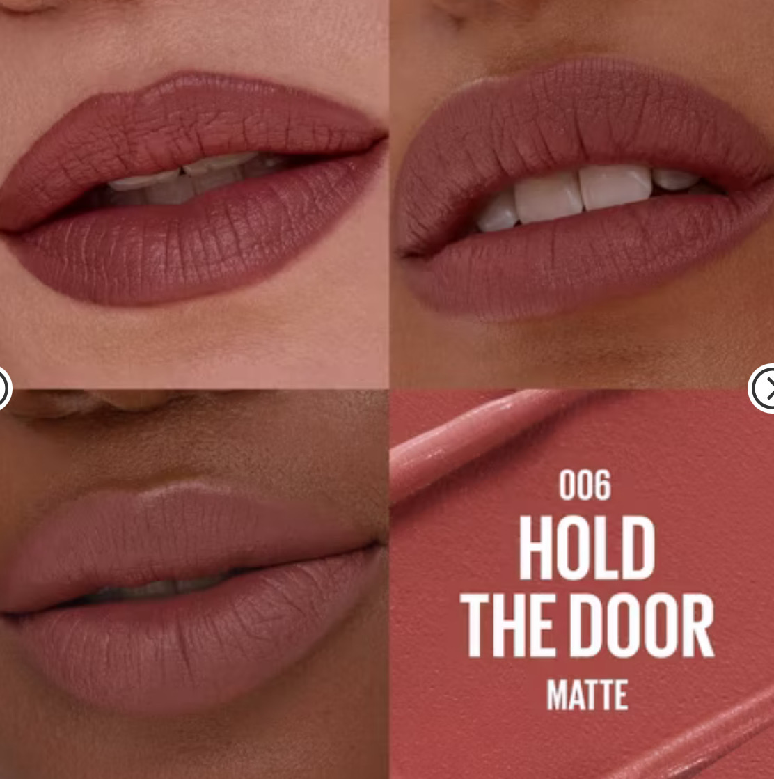 Lipstick con acido hialuronico | Mate | Tono 006 | Maybelline