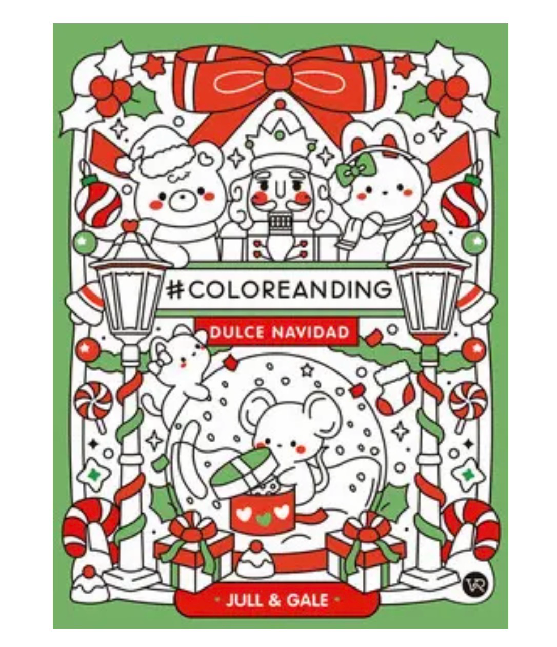 Dulce Navidad | Libro de Colorear | Jull & Gale | FIL