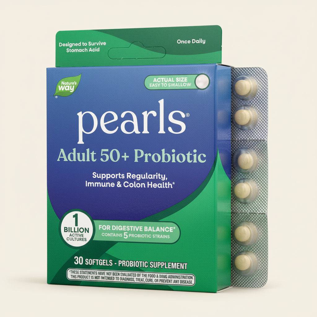 Probioticos Pearls Adultos 50+