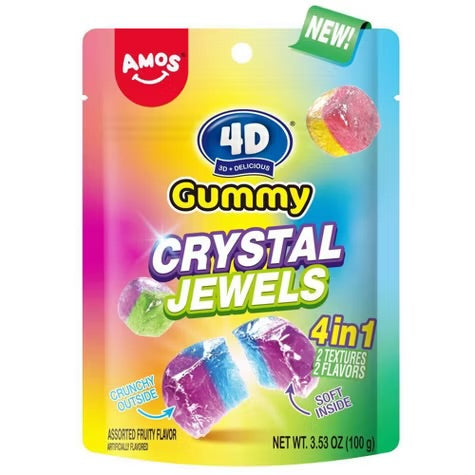 Gomitas crystal jewels | Amos | 3.53 | Dulce