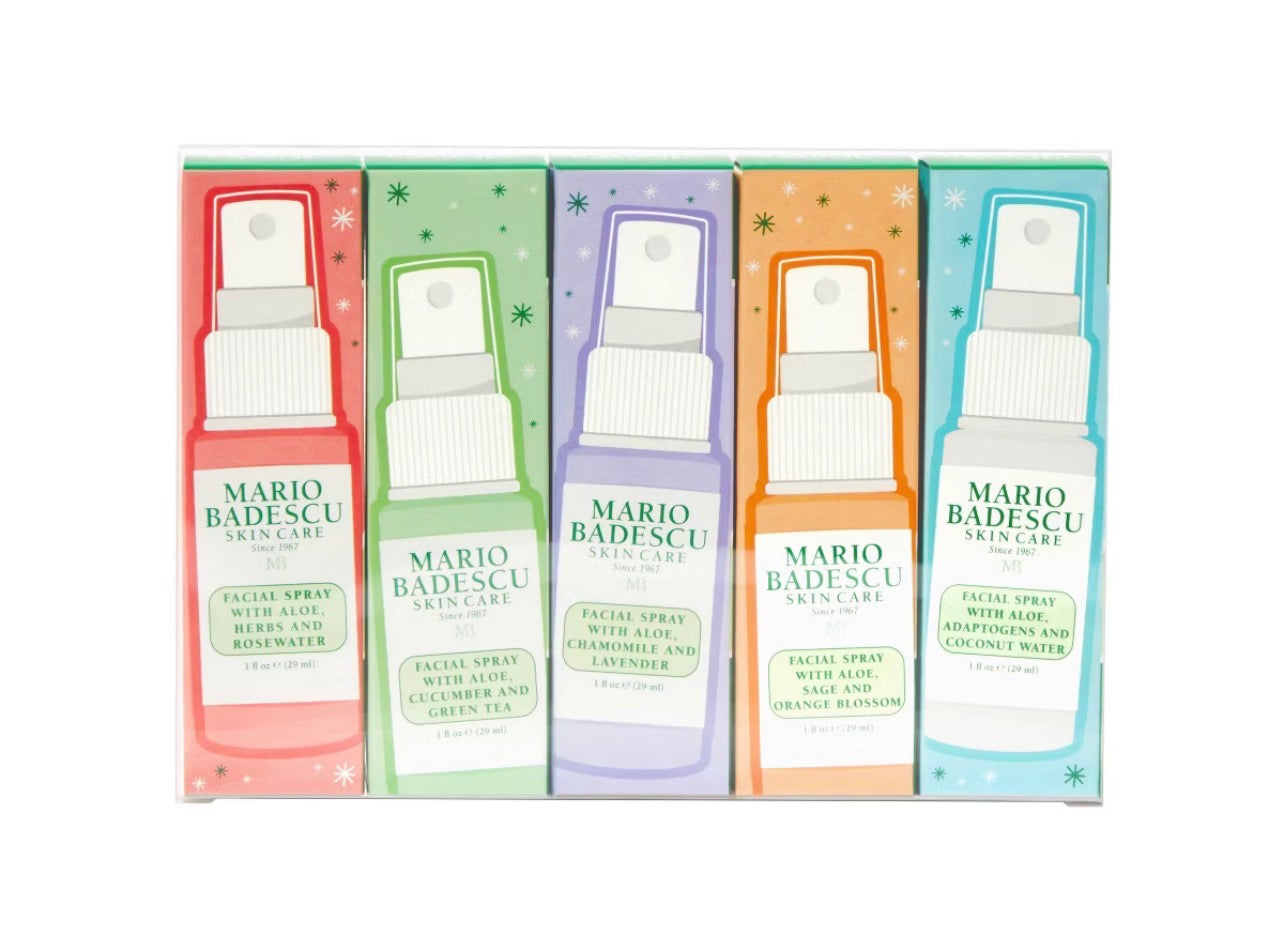 Mini set de spray facial hidratante | Mario Badescu | 5 u