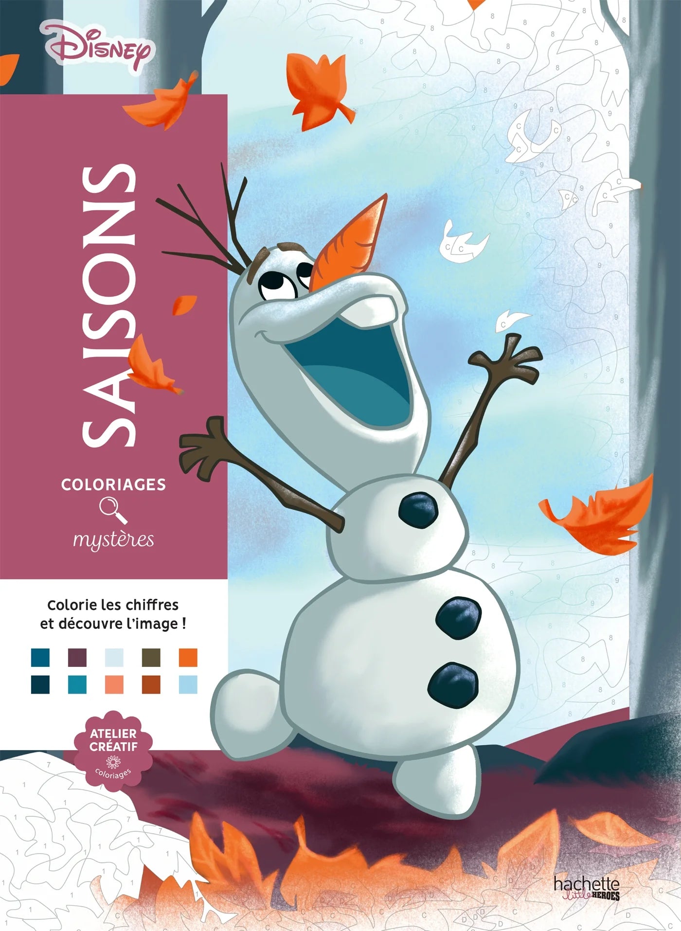 Libro de colorear Saisons | Olaf | Francia