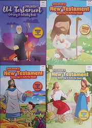Portada del libro CHILDRENS NEW TESTAMENT: JESUS EN EL POZO/JESUS ALIMENTA A LA MULTITUD/NOE/LOS MILAGROS DE JESUS - Compralo en ByAnaCeci.com