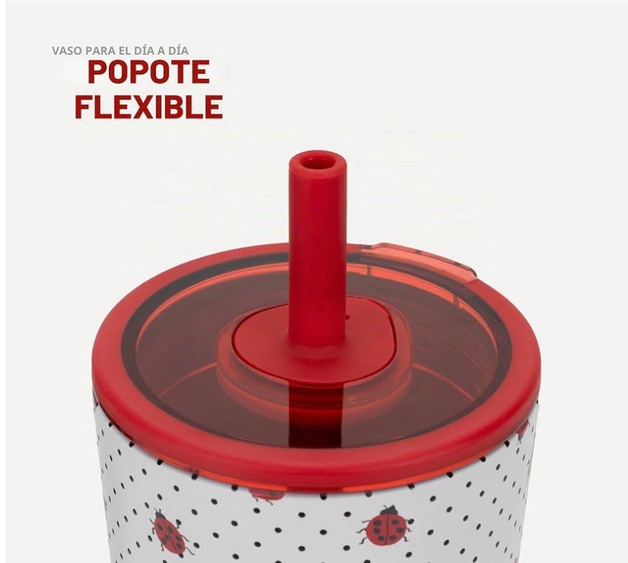 Vaso anti derrames | 14 oz | Rojo | Hydro jug