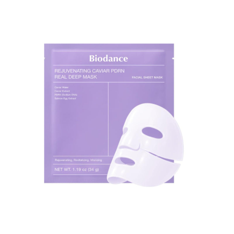 Mascarilla Facial Rejuvenecedora con Caviar & PDRN | Biodance | Individual