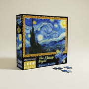 Rompecabezas de 1000 piezas de la noche estrellada de vangoh