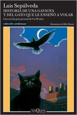 Portada del libro HISTORIA DE UNA GAVIOTA Y DEL GATO QUE LE ENSEÑO A VOLAR - Compralo en ByAnaCeci.com