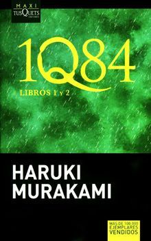 Portada del libro 1Q84. LIBROS 1 Y 2 - Compralo en ByAnaCeci.com