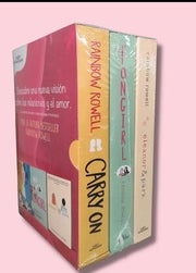 Portada del libro PAQUETE RAINBOW ROWELL: CARRY ON / FANGIRL / ELEANOR & PARK - Compralo en ByAnaCeci.com