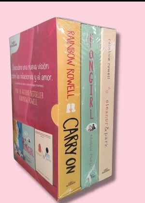 Portada del libro PAQUETE RAINBOW ROWELL: CARRY ON / FANGIRL / ELEANOR & PARK - Compralo en ByAnaCeci.com