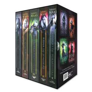 Portada del libro PAQUETE TRONO DE CRISTAL - Compralo en ByAnaCeci.com