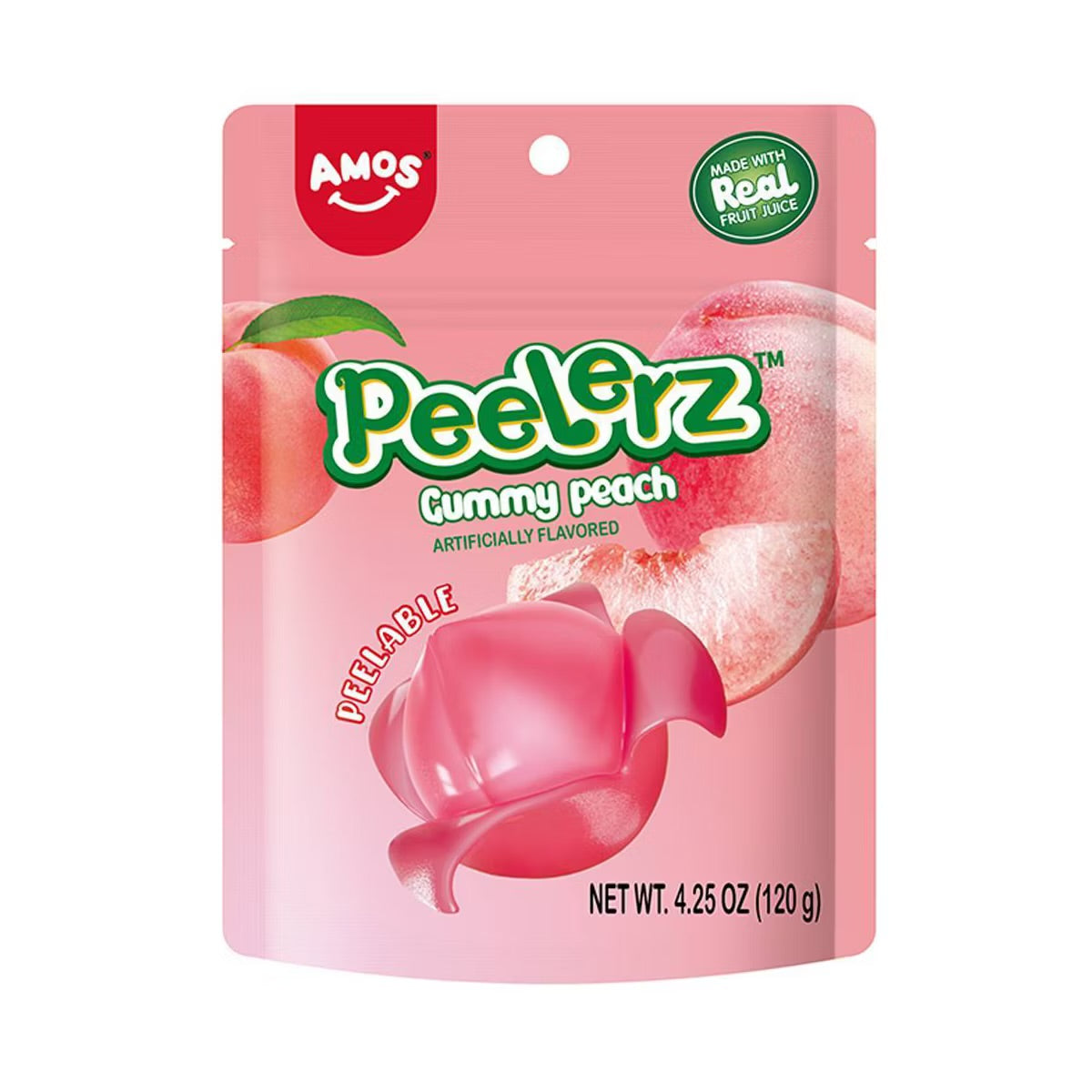 Peelerz – Gomitas pelables - Durazno | 4.25 oz